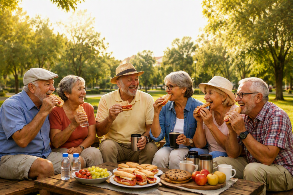 Picnic para la tercera edad ¿una buena idea?